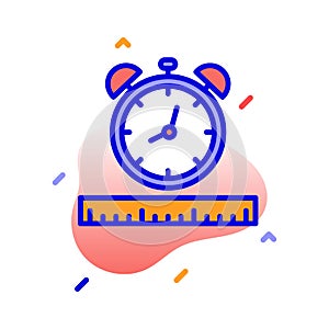 Timestamp, encoded information, postmark, blockchain  fully editable vector icons