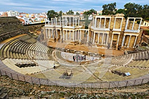 Ntique Roman Theatre in Merida