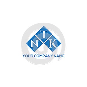 NTK letter logo design on white background. NTK creative initials letter logo concept. NTK letter design