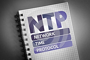 NTP - Network Time Protocol acronym
