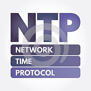 NTP - Network Time Protocol acronym photo