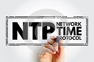 NTP Network Time Protocol - networking protocol for clock synchronization between computer systems over packet-switched, variable-