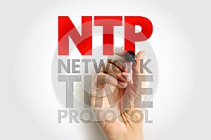 NTP Network Time Protocol - networking protocol for clock synchronization between computer systems over packet-switched, variable- photo