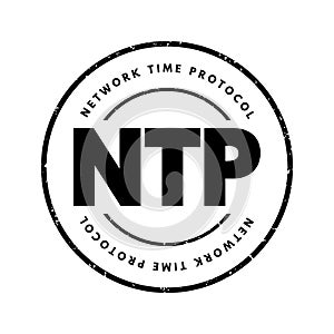 NTP Network Time Protocol - networking protocol for clock synchronization between computer systems over packet-switched, variable-