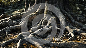 nture roots of a tree