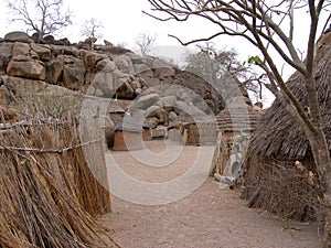 Nuba village