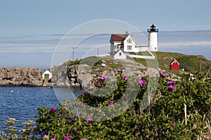 Nubble Lighthouse in Summertime