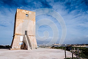 Nubia tower in Trapani