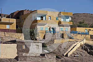 Nubian Homes, Aswan Egypt, Nile River Travel