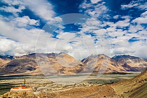 Nubra Valley, Ladakh, Himalyas, India photo