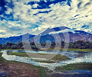 Nubra valley, Ladakh, India photo