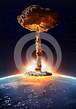 Nuclear bomb detonation