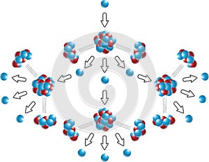 Nuclear Chain Reaction Of Uranium