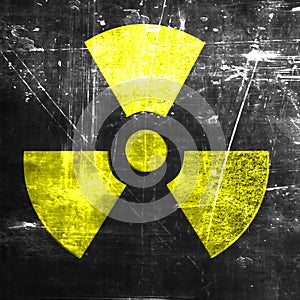Nuclear danger background