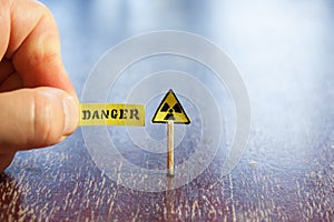 Nuclear danger warning