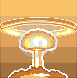 Nuclear Explosion vector