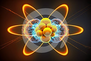 Nuclear fission, chain reaction: the nuclear power process, Generative AI
