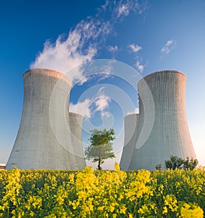 Nuclear power plant photo