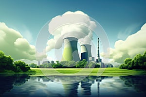 Nuclear Power Plant for a Green Environment: Sustainable and Clean Green Electricity Generation as an Ecological and Economical