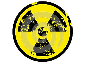 Nuclear radiation warning symbol