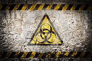 Nuclear radiation warning symbol