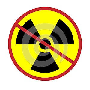 Nuclear sign radiation Hand drawn, Vector, Eps, Logo, Icon, silhouette Illustration by crafteroks for different uses.