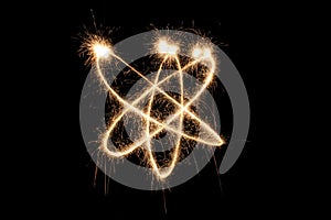 Nuclear sparkler photo