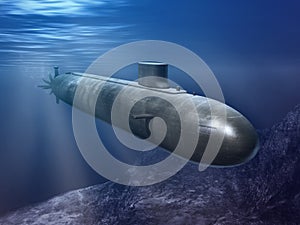 Nuclear submarine photo