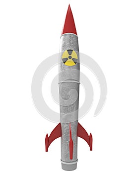 Nuclear warhead with clipping mask