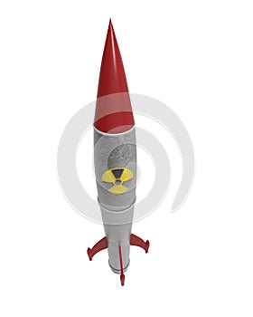Nuclear warhead with clipping mask