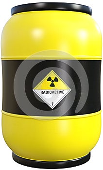 Nuclear Waste Radioactive Material Isolated