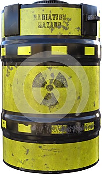 Nuclear Waste Radioactive Material Isolated