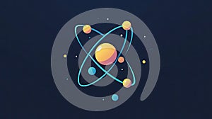 nucleus blinking atom