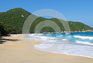 Nudist Beach, Tayrona national park, Colombia