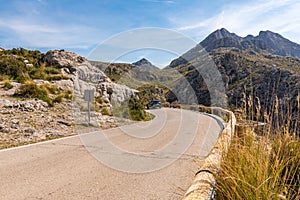 Nudo de Sa Corbata road inMajorca, Spain photo