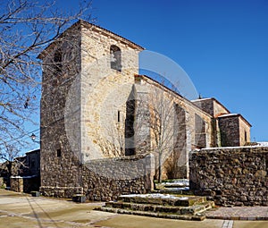 Nuestra SeÃ±ora de la ConcepciÃ³n church. Yelo, Soria, Spain photo