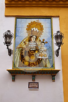 Nuestra senora del carmen in seville