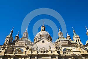 Nuestra Senora des Pilar basilica in Zaragoza