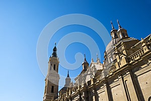Nuestra Senora des Pilar basilica in Zaragoza