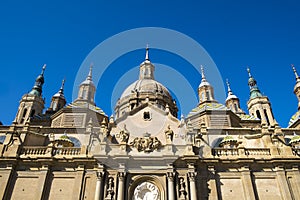 Nuestra Senora des Pilar basilica in Zaragoza