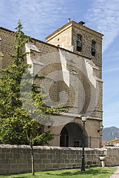 Nuestra SeÃÂ±ora de la AsunciÃÂ³n Church, Villatuerta, Navarre. Spain. photo