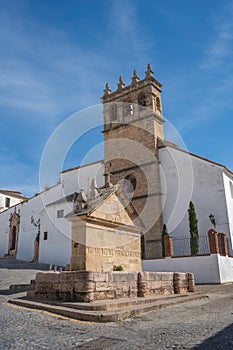 Nuestro Padre Jesus Church and Eight Spout Fountain (Los Ocho Canos) - Ronda, Andalusia, Spain photo