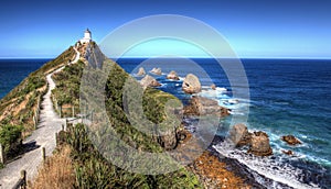 Nugget Point Lighthouse, New Zealand