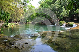 Num Tok Chet Sao Noi Waterfall in Saraburi Thailand photo