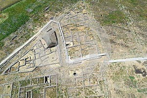 Numancia site in Garray, Soria, Castilla y Leon