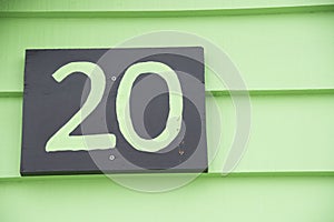 Number 20 Green House