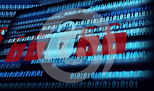 01 number background and lock