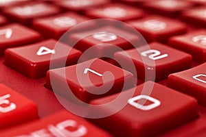 Number on calculator