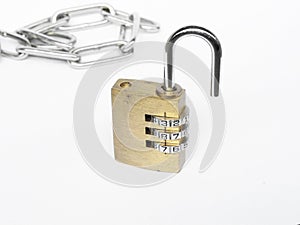 Number combination lock