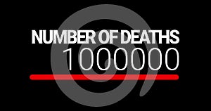 Number of deaths